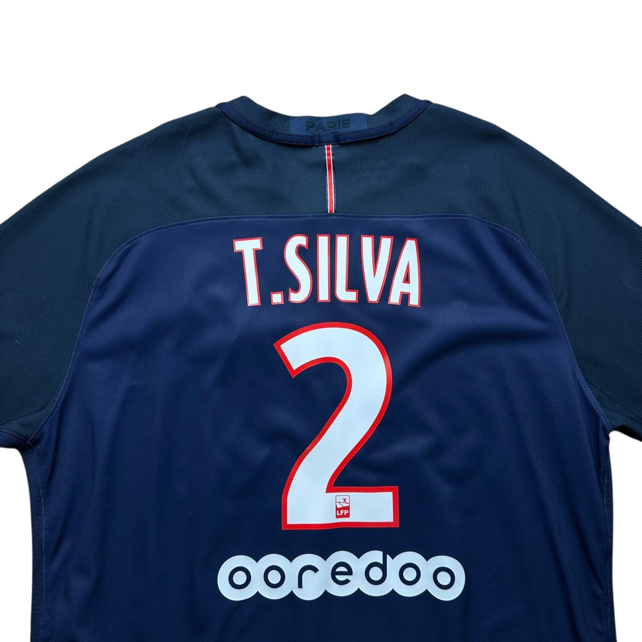 PSG 2016 - 17 Vapor - Knit Home Shirt (XL) T.Silva 2 - Kitplug