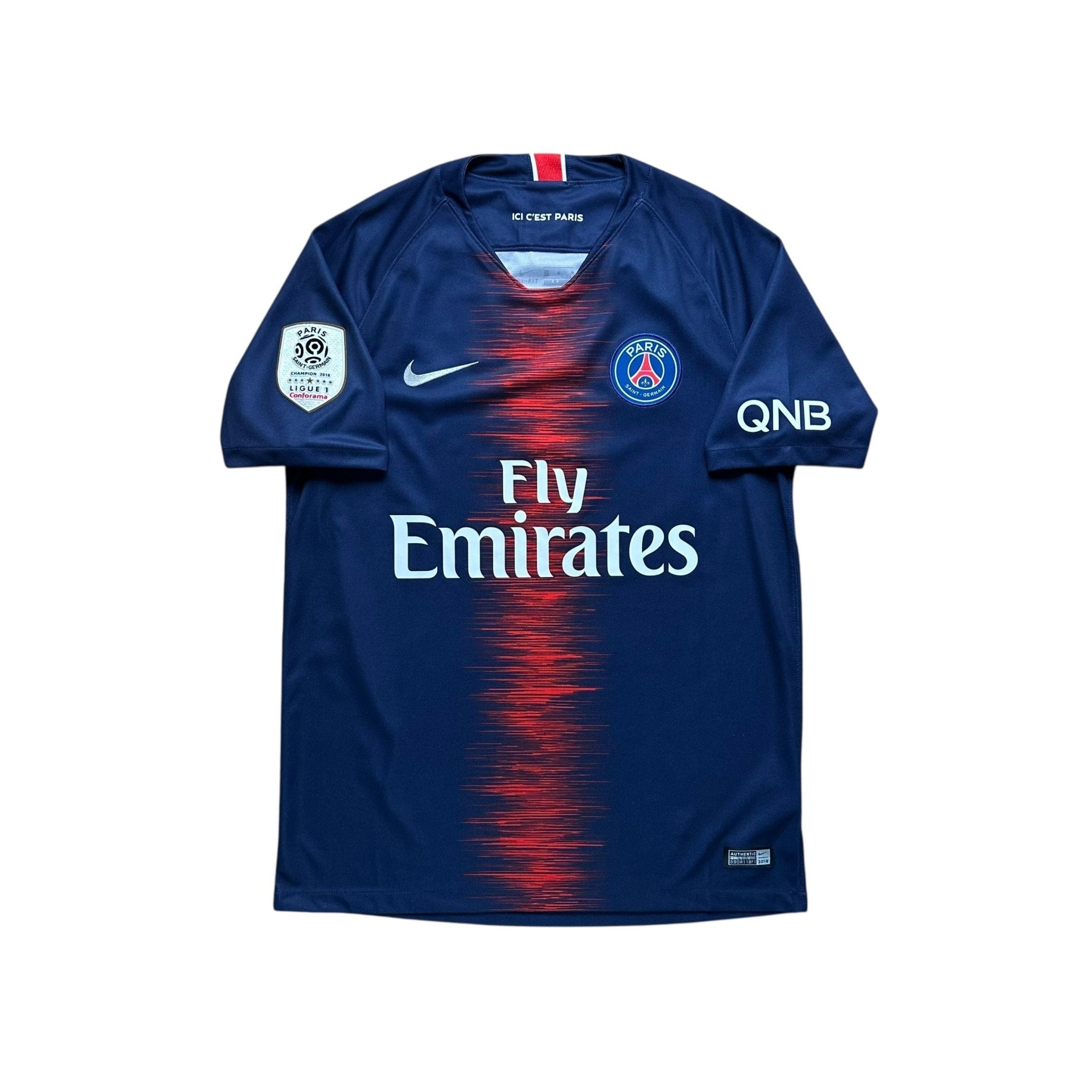PSG 2018 - 19 Home Shirt (M) T.Silva 2 - Kitplug