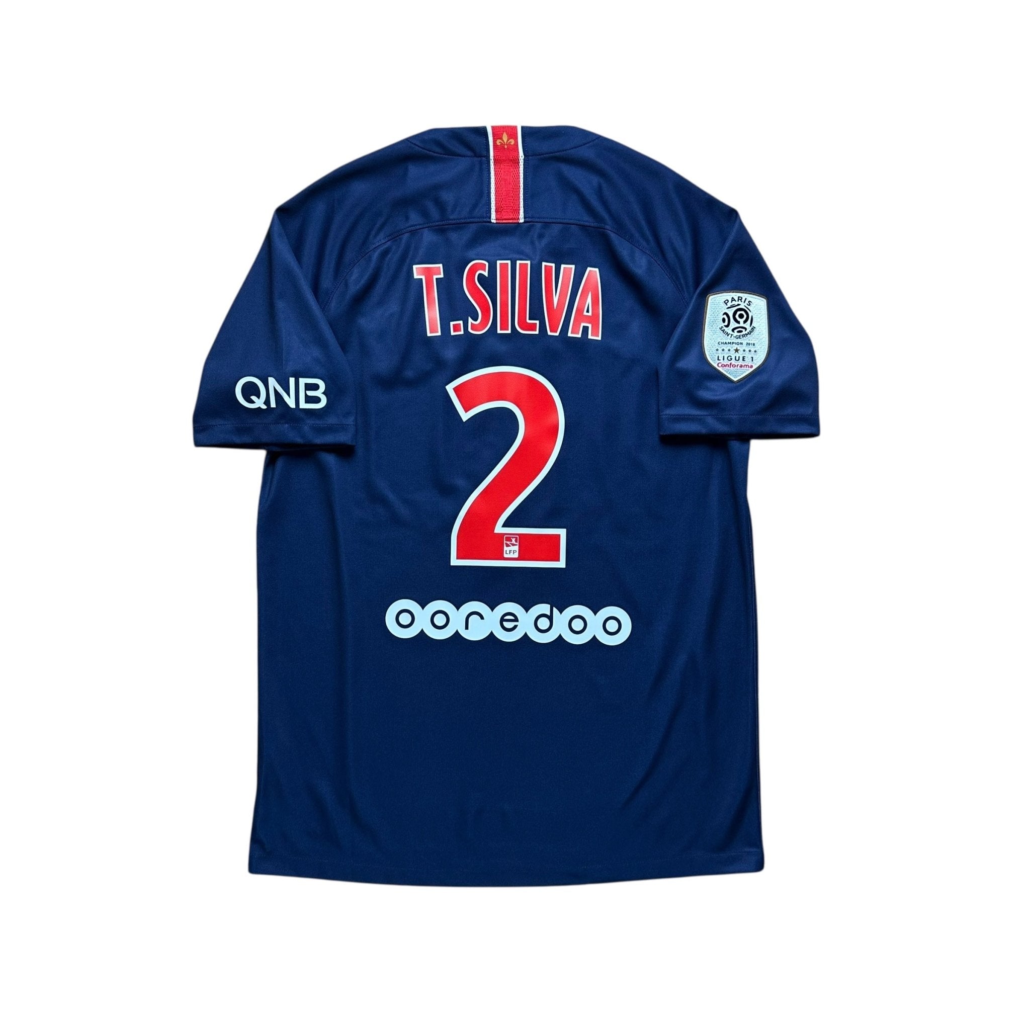 PSG 2018 - 19 Home Shirt (M) T.Silva 2 - Kitplug