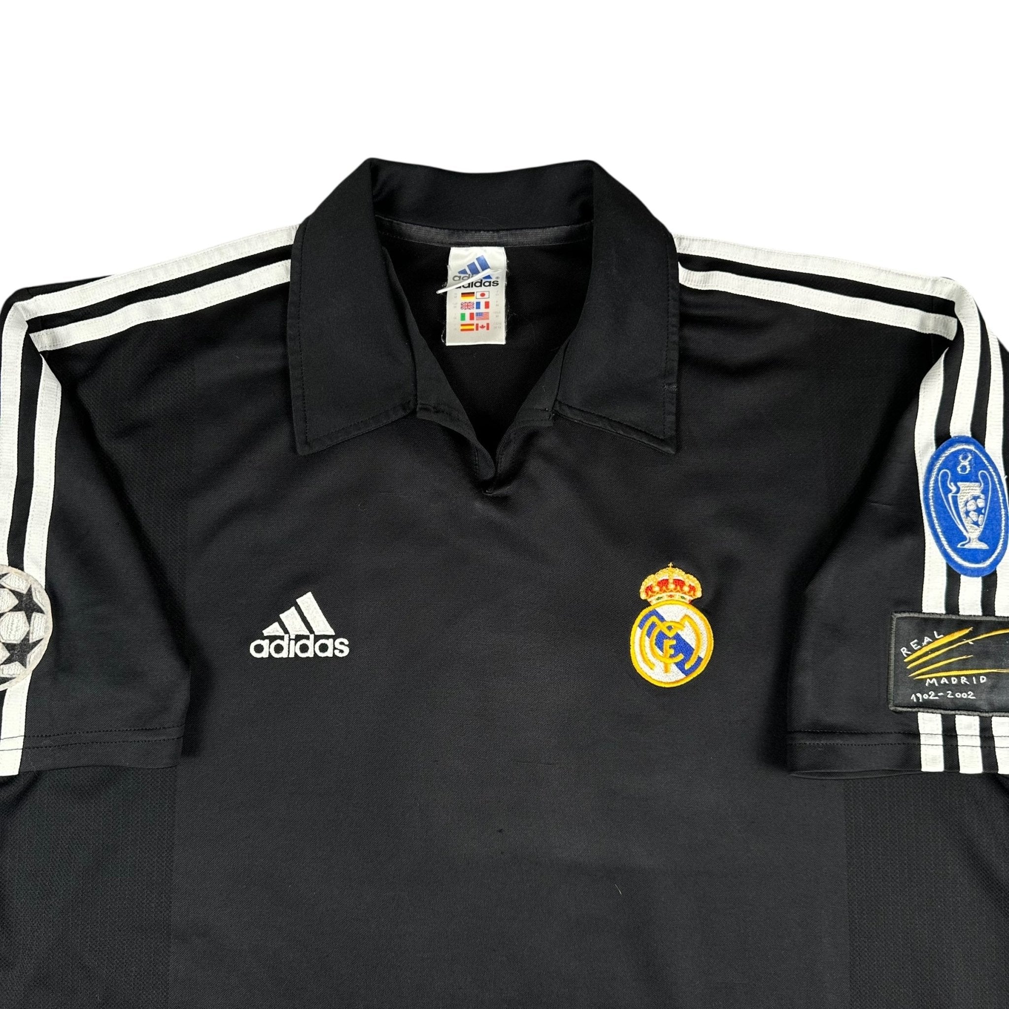 Real Madrid 2001-02 Away Centenary Shirt (M) Raul 7 - Kitplug
