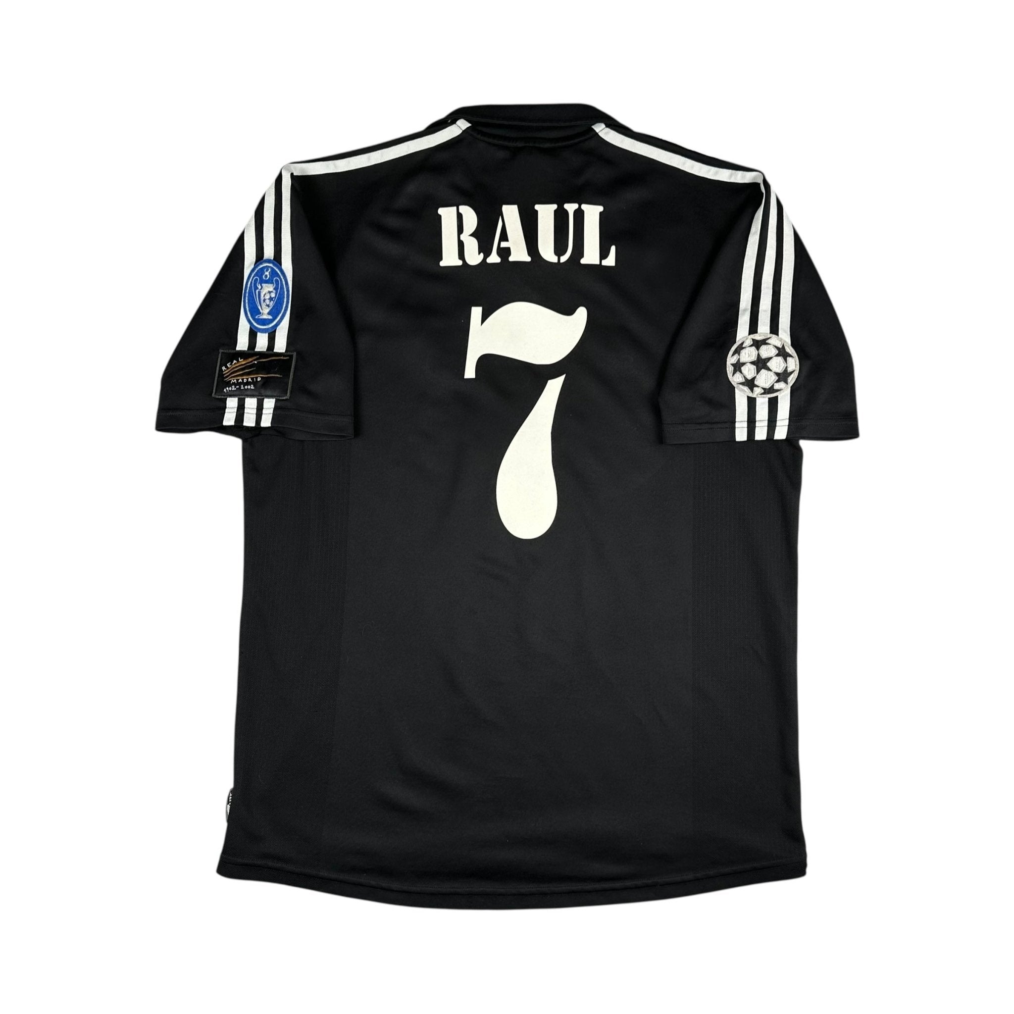 Real Madrid 2001-02 Away Centenary Shirt (M) Raul 7 - Kitplug