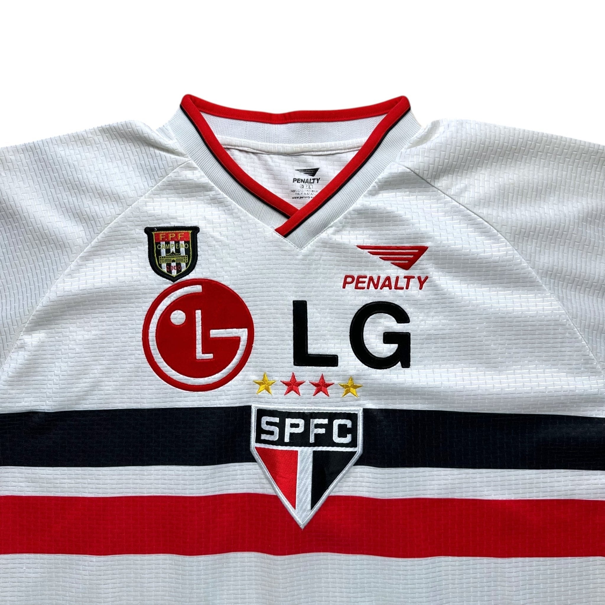 São Paulo FC 2002 Home Shirt (L) 14 - Kitplug