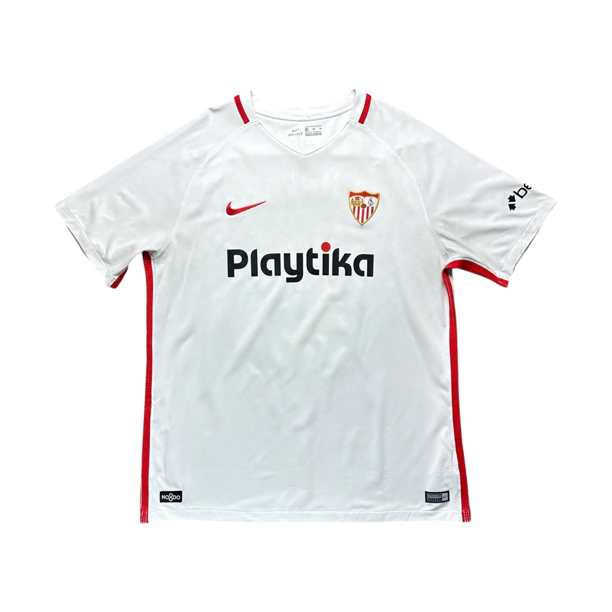 Sevilla 2018 - 19 Home Shirt (XL) J.Navas 16 - Kitplug