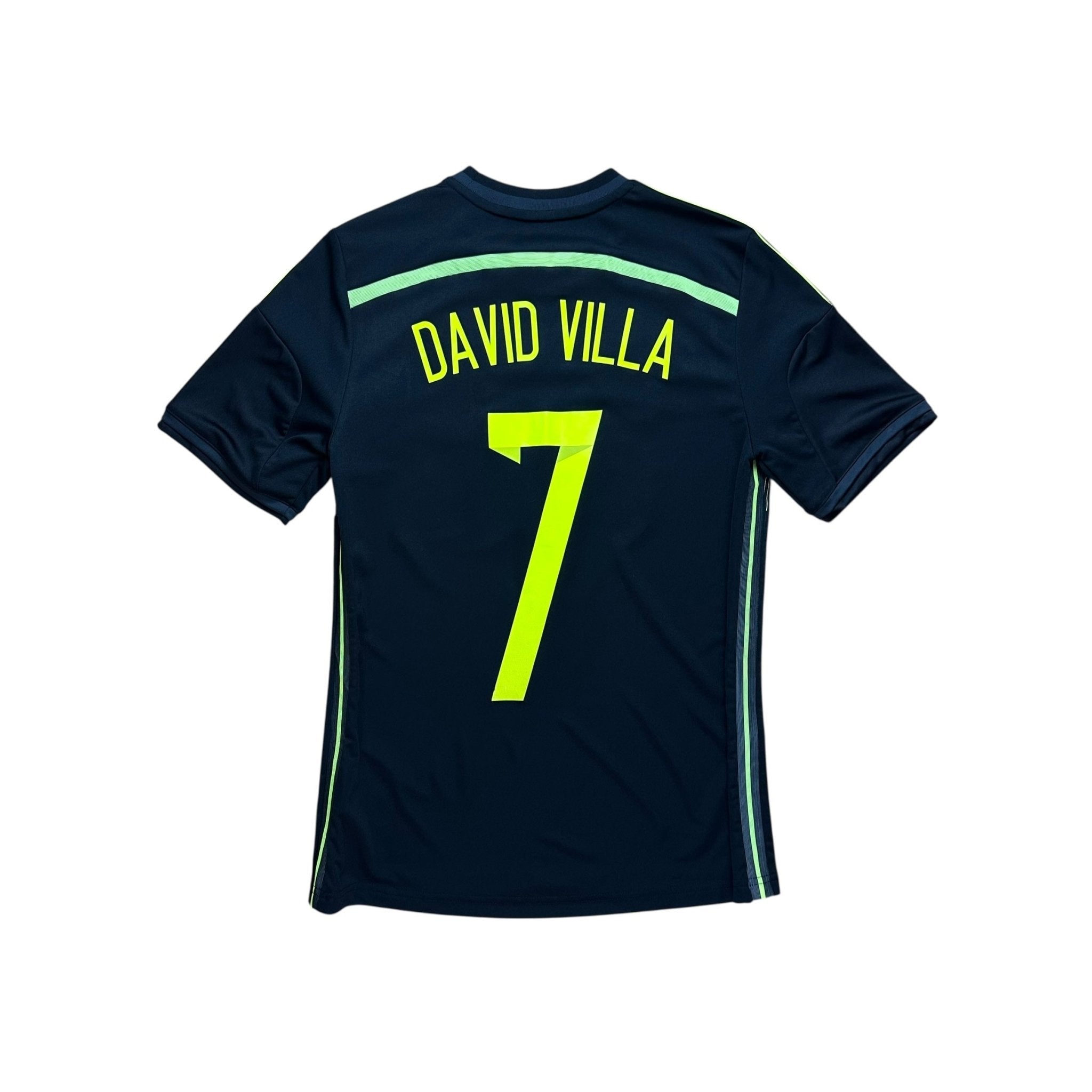 Spain 2014 Away Shirt (Youth L) David Villa 7 - Kitplug