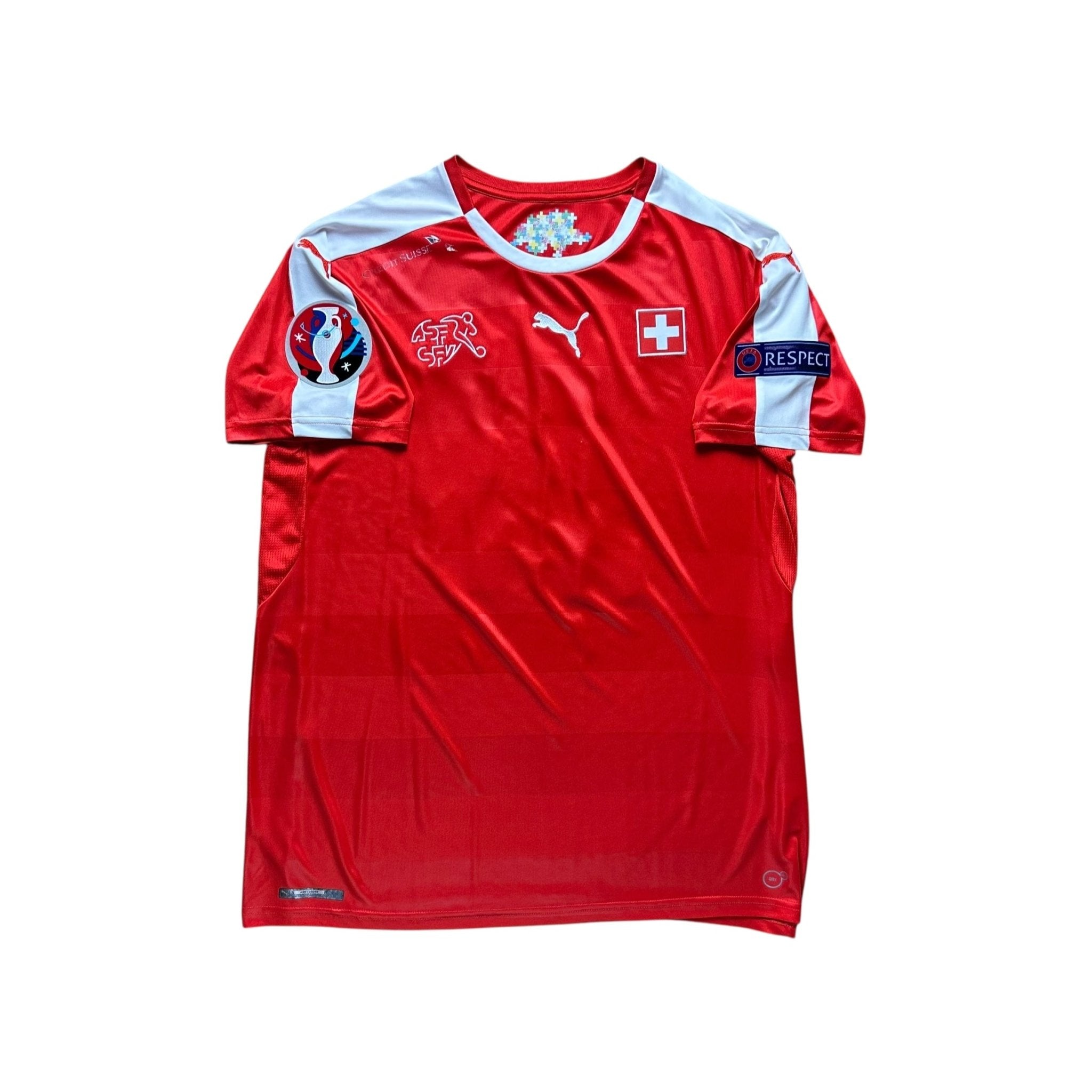 Switzerland 2016 Home Shirt (L) Shaqiri 23 - Kitplug