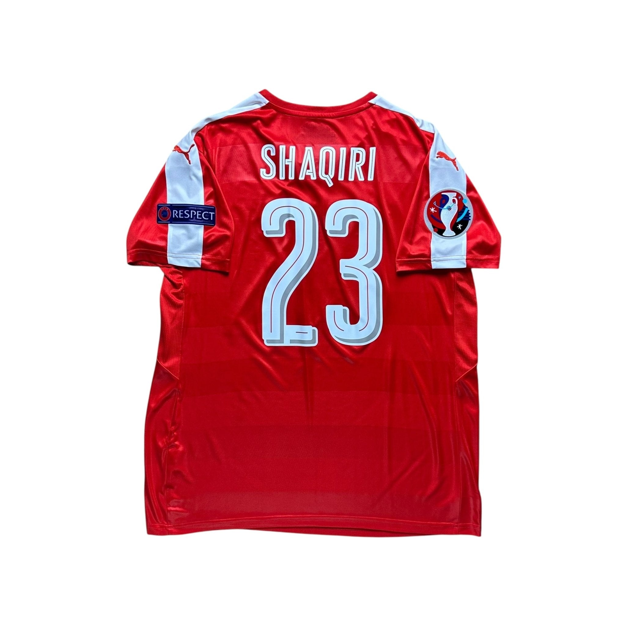Switzerland 2016 Home Shirt (L) Shaqiri 23 - Kitplug