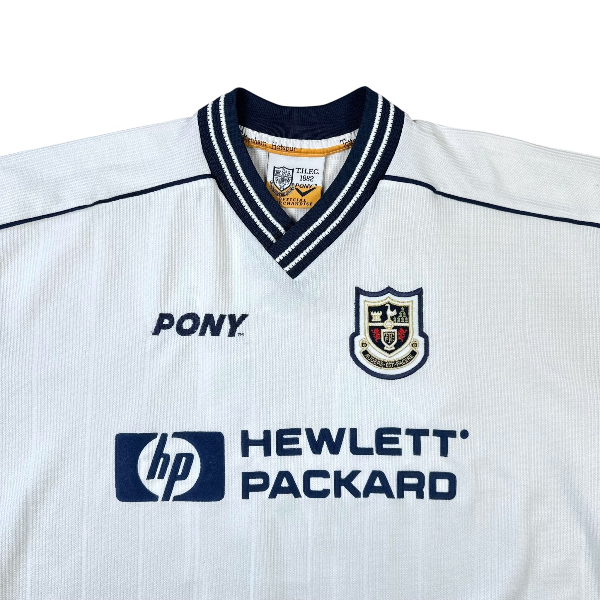 Tottenham 1997-99 Home Shirt (L) Ginola #14 - Kitplug