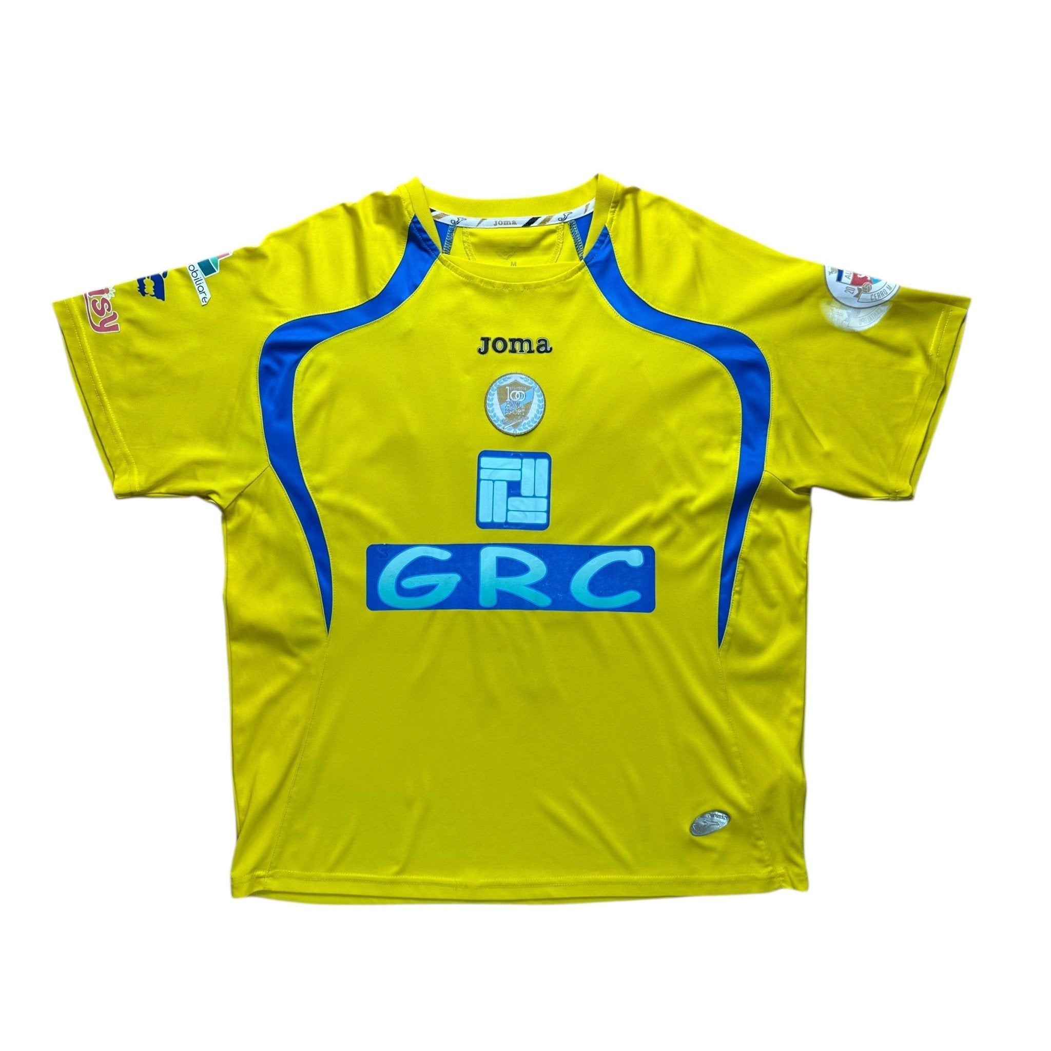 USD Aurora Seriate 2009 - 10 Match Worn Home Shirt (M) - Kitplug