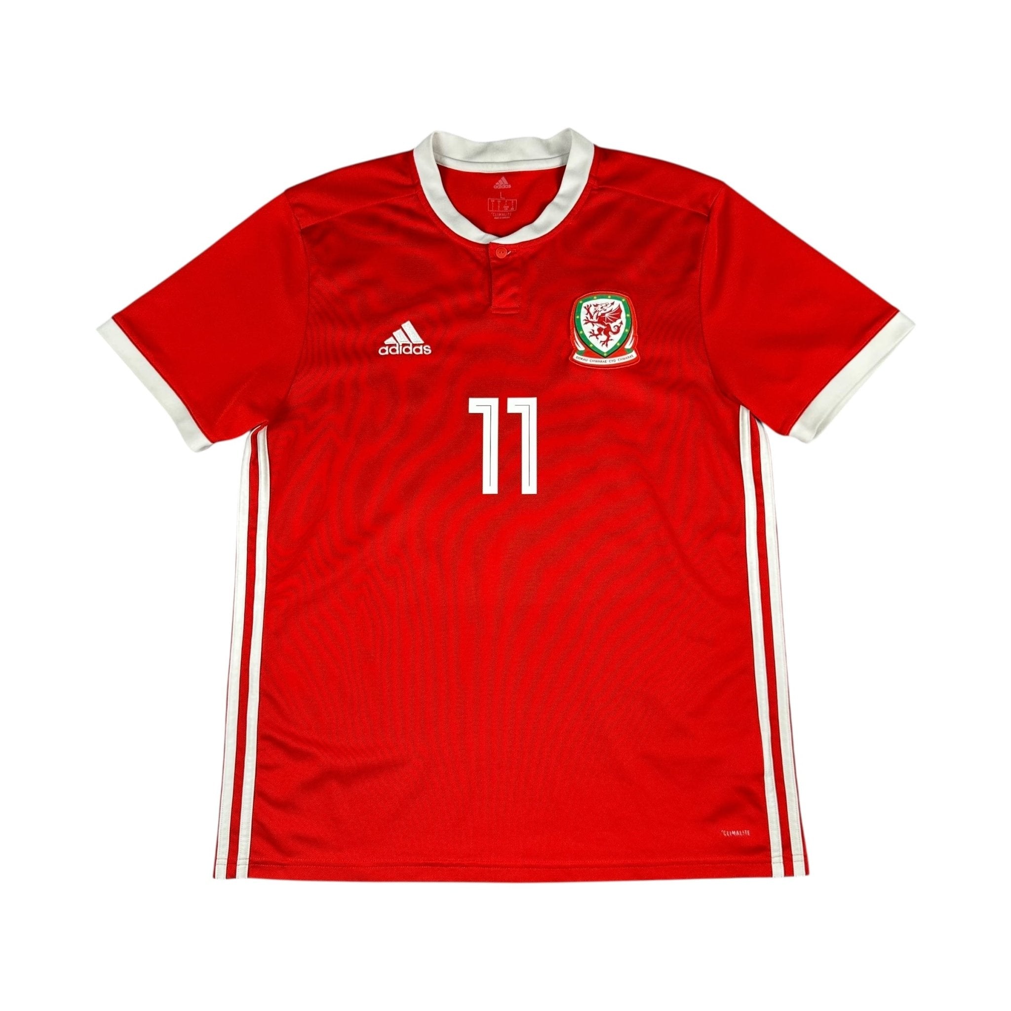 Wales 2018 Home Shirt (L) Bale #11 - Kitplug