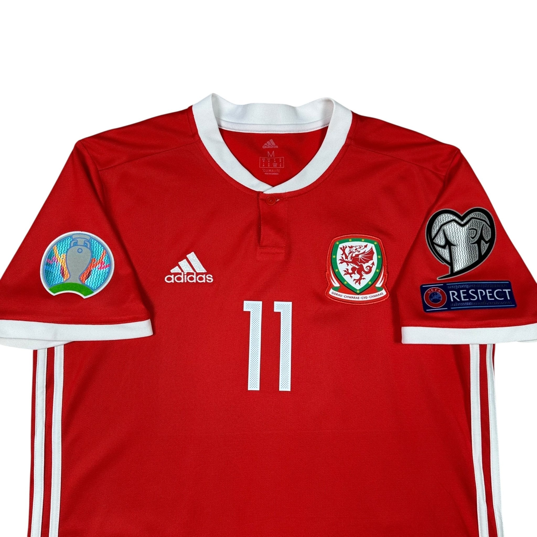 Wales 2018 Home Shirt (M) Bale 11 - Kitplug