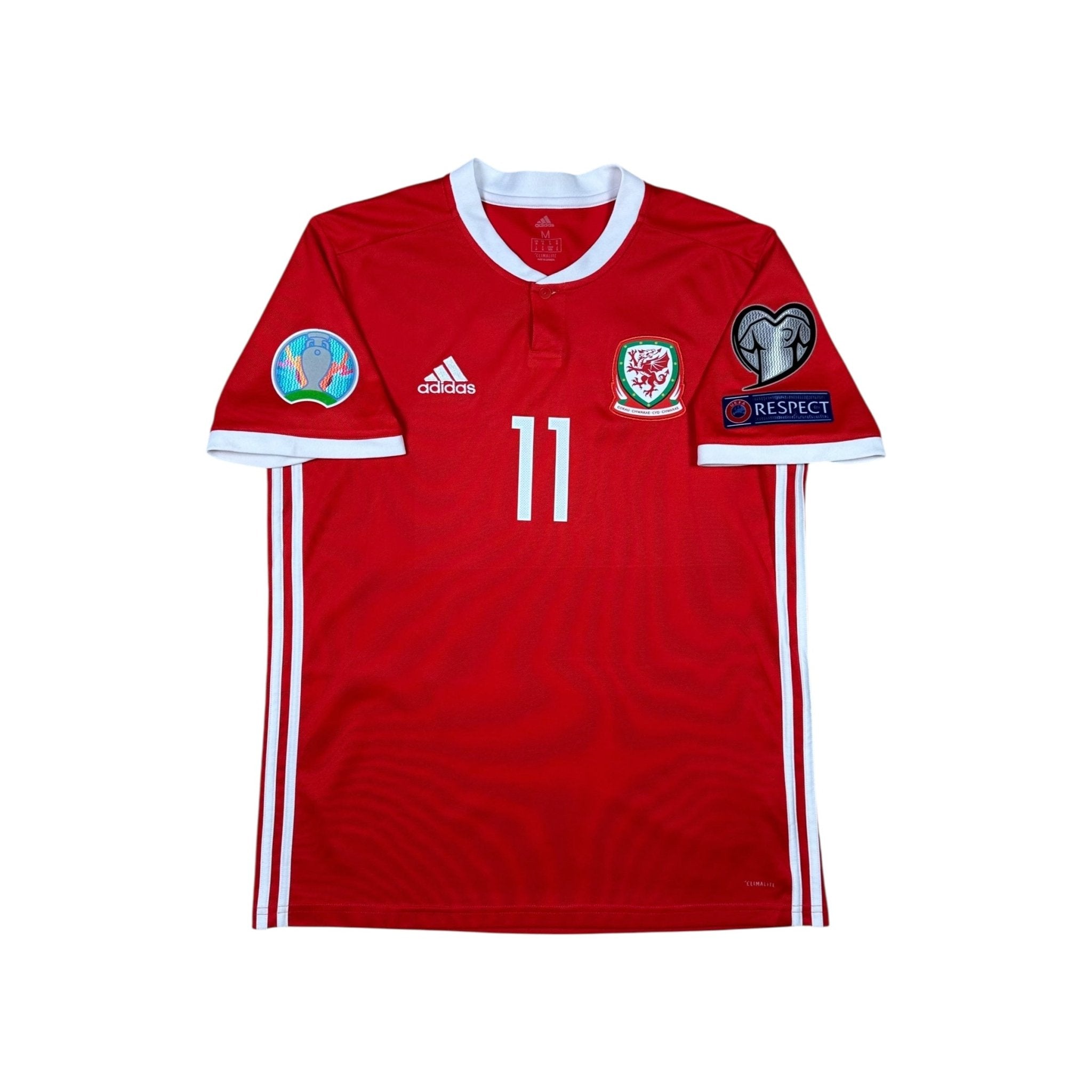 Wales 2018 Home Shirt (M) Bale 11 - Kitplug